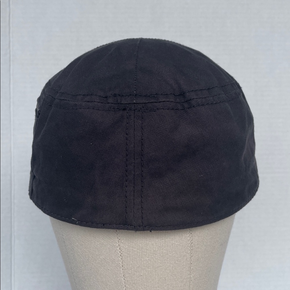 KURTZ Black Military Distressed Style Cap Fitted Unisex Size Large - Picture 4 of 7